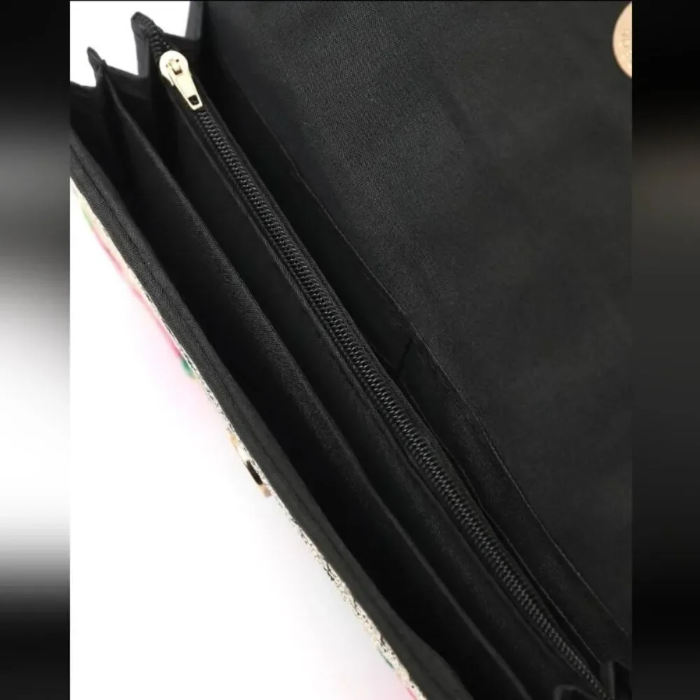 Embroided Hand Wallet